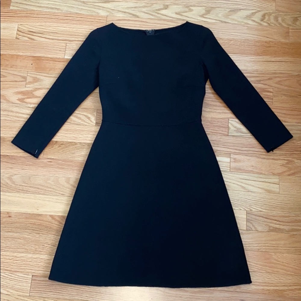 Theory Kamillina Saxton 3/4-Sleeve Dress 00